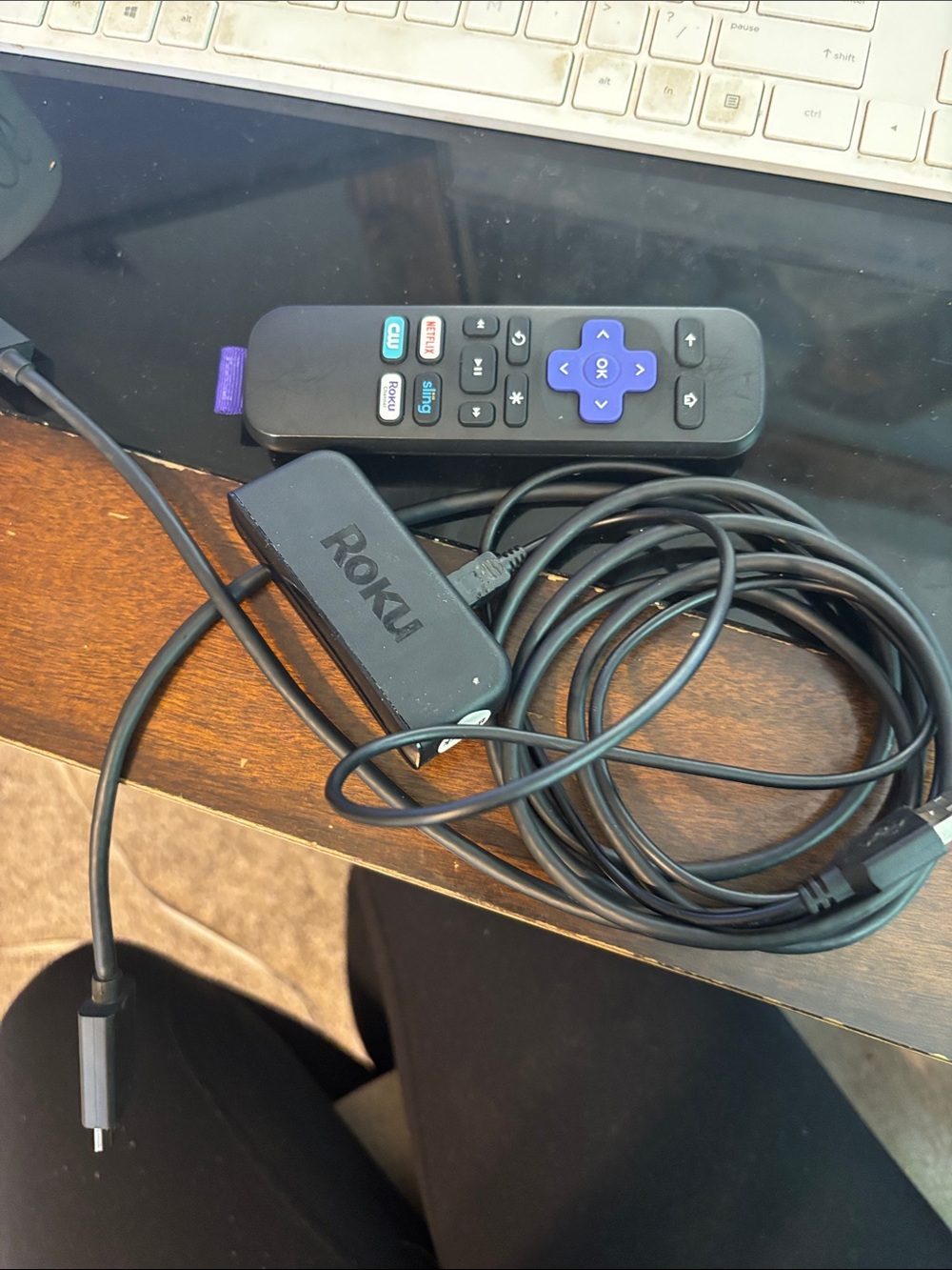 Roku with remote